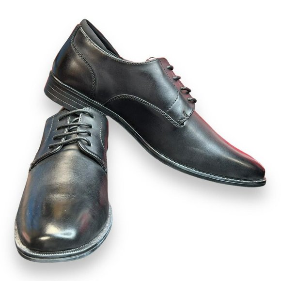 Bruno Marc Men Size 10.5 Leather Dress Formal Classic Lace-up Shoes - Picture 6 of 8